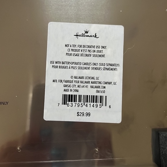 Brand New Hallmark My Happy Place Picture Frame Decor Box Glass Lantern Momento - Picture 9 of 10